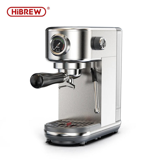 HiBREW 20 Bar Semi Automatic Espresso Machine Temperature Adjustable