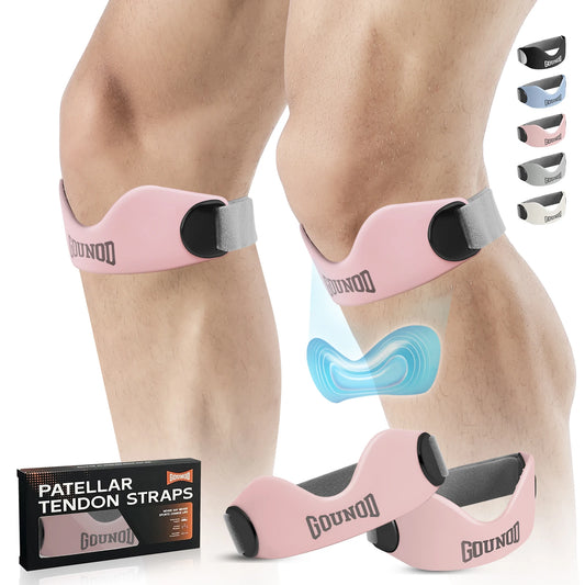 GOUNOD Silicone Patellar Tendon Support Knee Brace For Pain Relief