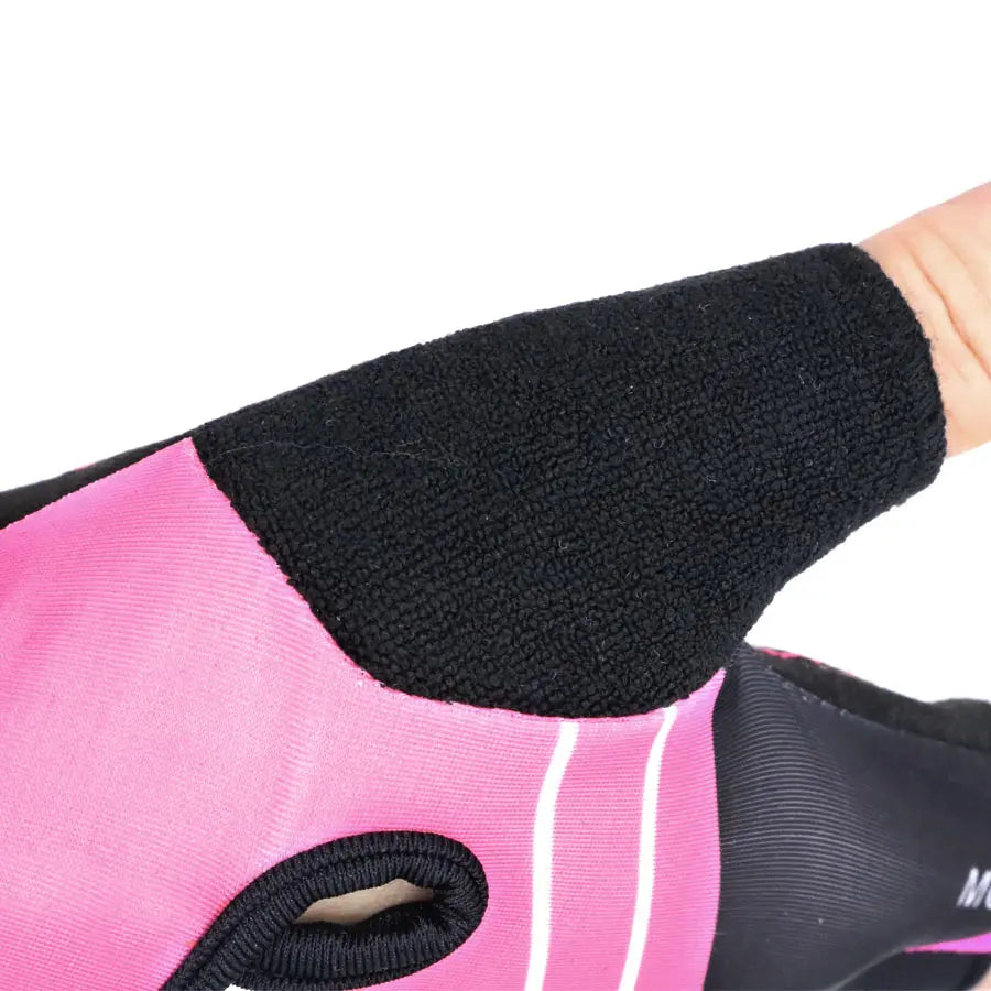 Cycling Half Finger Gloves For Men Women Shockproof Nylon Microfiber