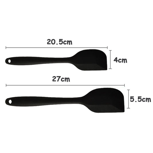Silicone Spatula Set 2 Pieces for Baking and Mixing