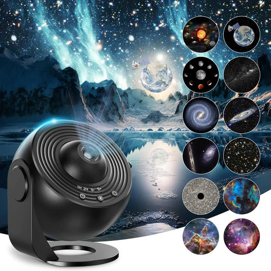 Aiopp Galaxy Projector For Bedroom With HD Images And Adjustable LED Light