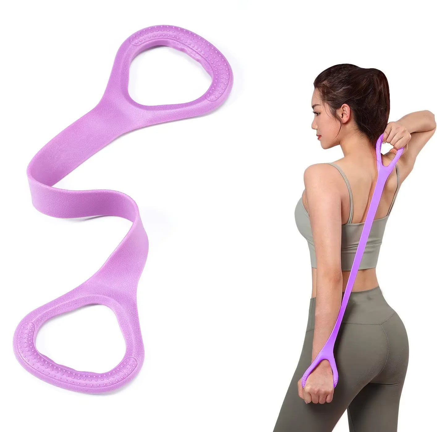 Resistance Band for Arm Back Shoulder Training Yoga Pilates