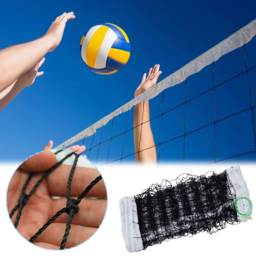 950cm Portable Volleyball Net Standard Replacement Volleyball Net Outdoor Tennis Mesh Net for Backyard Beach Pool Indoor Outdoor