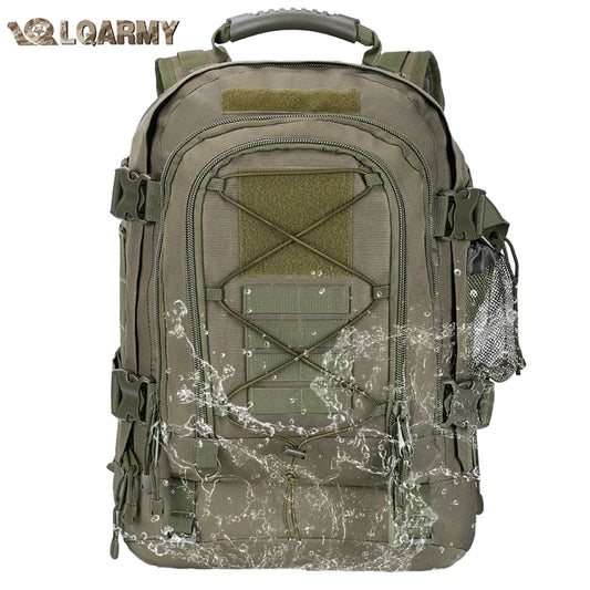 LQARMY Tactical Backpack Molle Army 3 Day Assault Pack