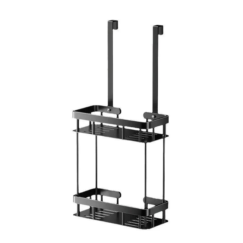 Double Layer Bathroom Shower Caddy Over The Door Organizer