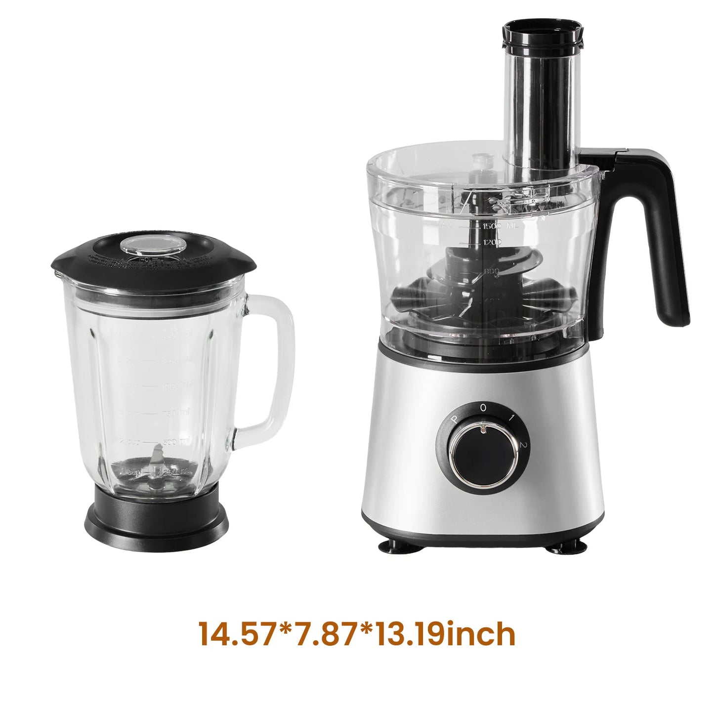 All In One Food Processor And Blender With Eight Attachments