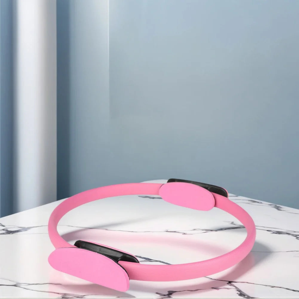APWIKOGER Pilates Ring with Non Slip Handles Fitness Circle