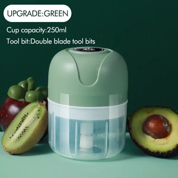Electric Garlic Press And Grinder Mini Garlic Cutter Kitchen Tool