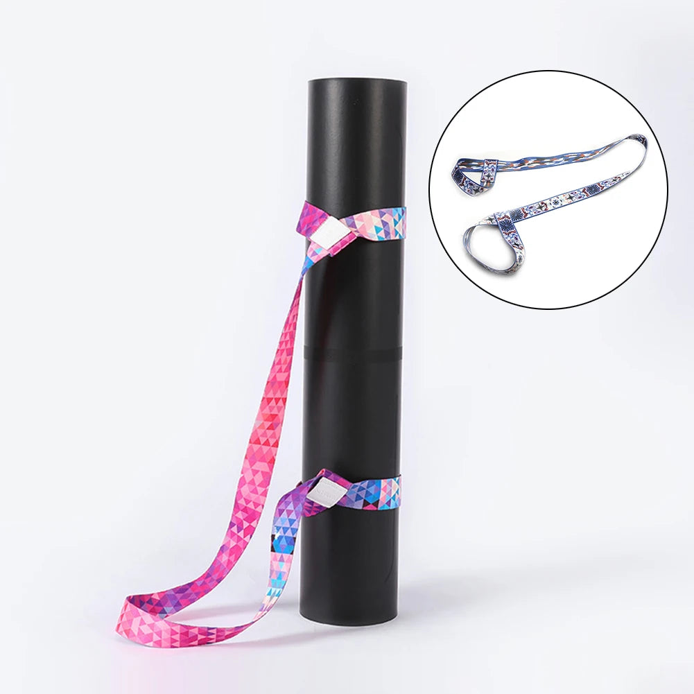 MOJOYCE 2 In 1 Yoga Mat Carrier Stretching Strap Workout