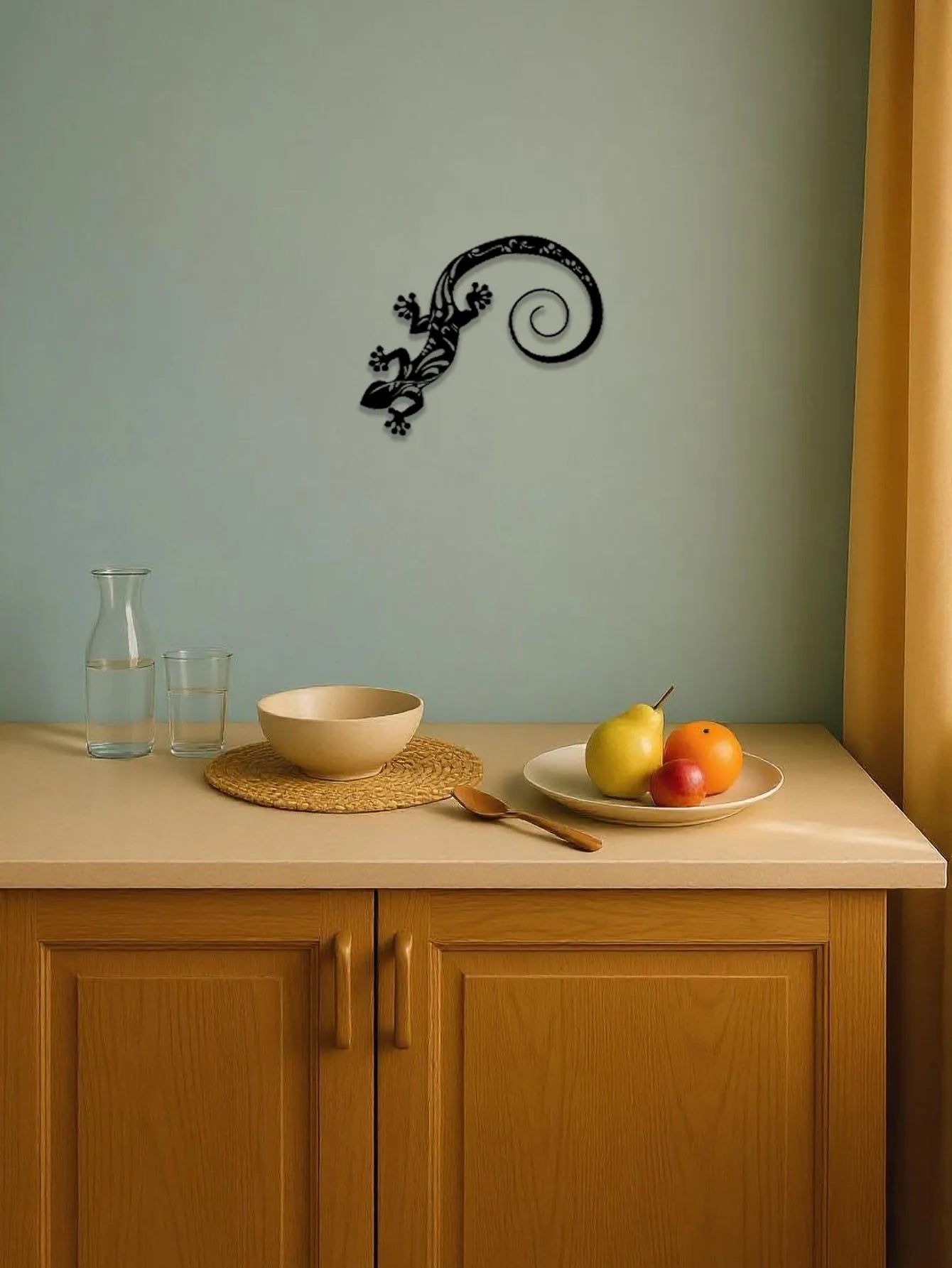 Gecko Wall Art Hanging Decoration For Personalized Spaces