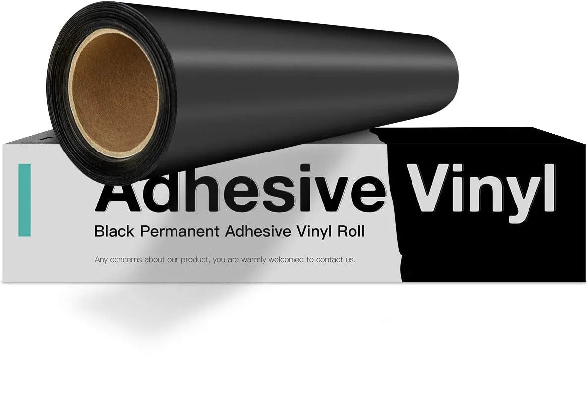 HTVRONT Glossy Permanent Adhesive Vinyl Roll for Cricut Craft Cutter