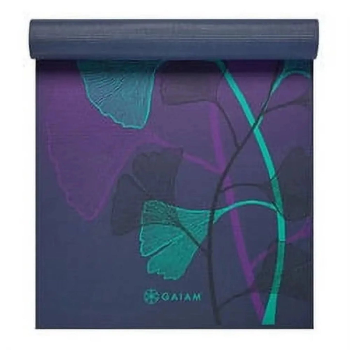 Premium Printed Yoga Mat Lily Shadows Non Slip Exercise Mat