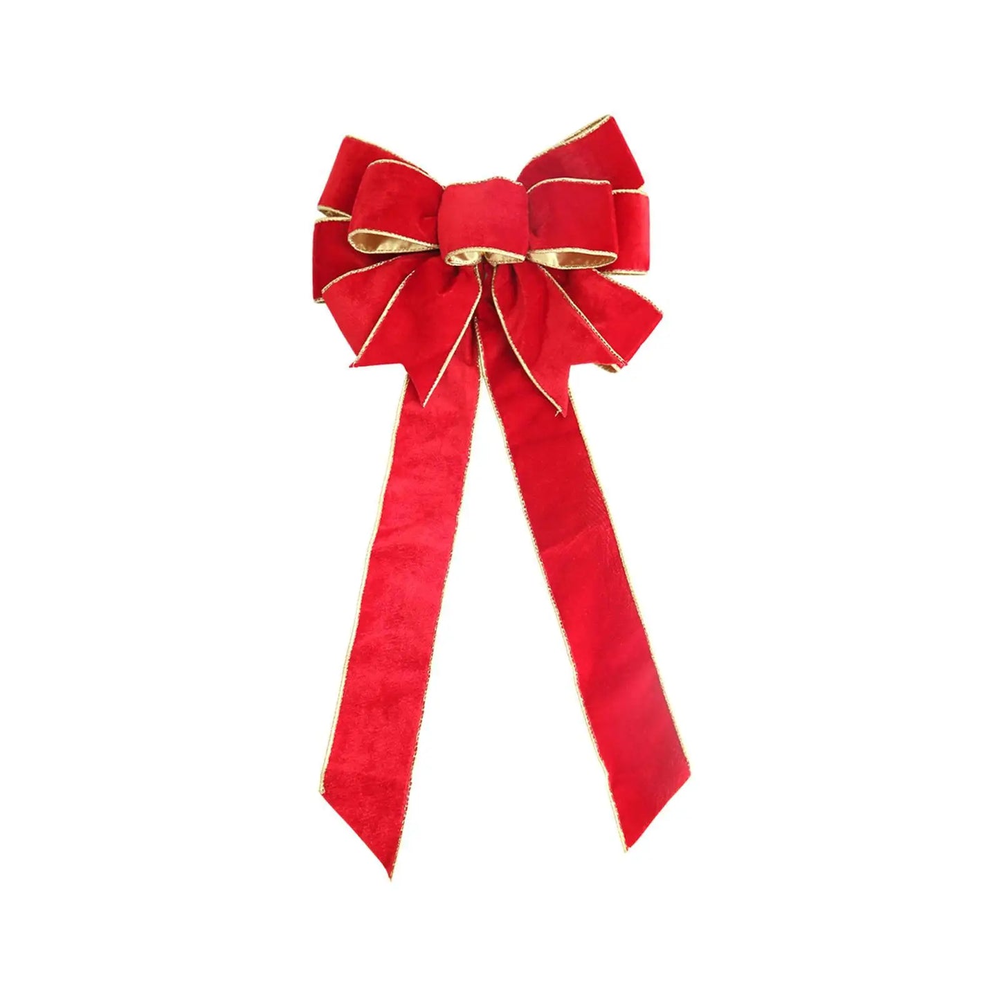 Christmas Door Bow Hanging Ornament For Indoor And Garden Decor