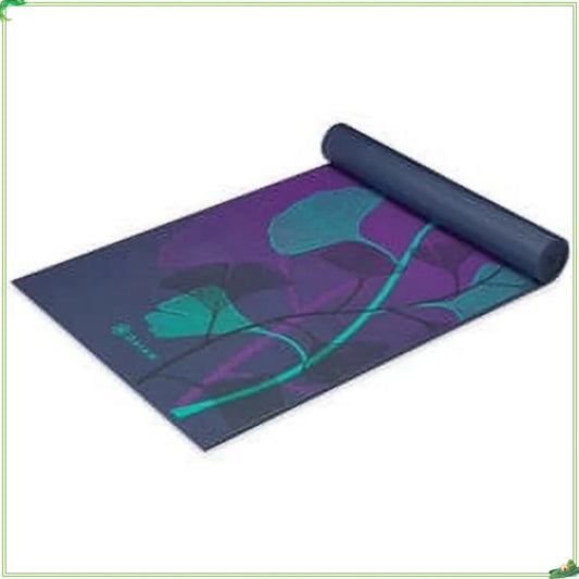 Premium Printed Yoga Mat Lily Shadows Non Slip Exercise Mat