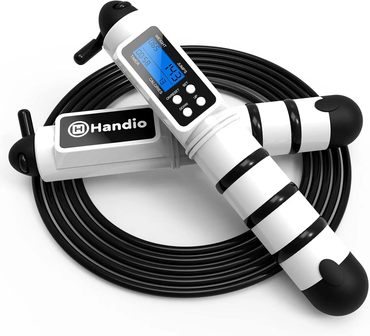 Adjustable Jump Rope With Counter And Steel Ball Bearings