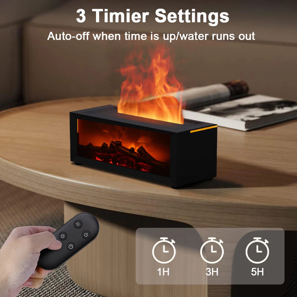 LISM Aroma Humidifier Essential Oil Diffuser With RGB Light Remote
