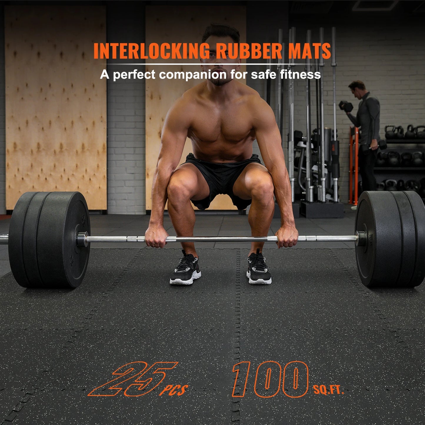 Interlocking EVA Foam Rubber Gym Floor Mats Waterproof