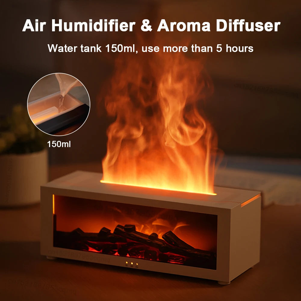 LISM Aroma Humidifier Essential Oil Diffuser With RGB Light Remote
