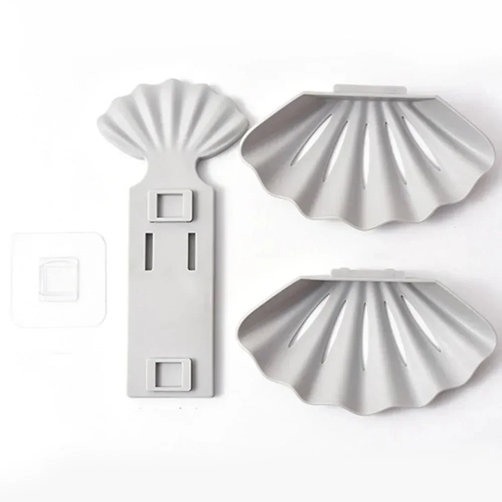 Stonego Shell Soap Box Holder Wall Mount for Bathroom