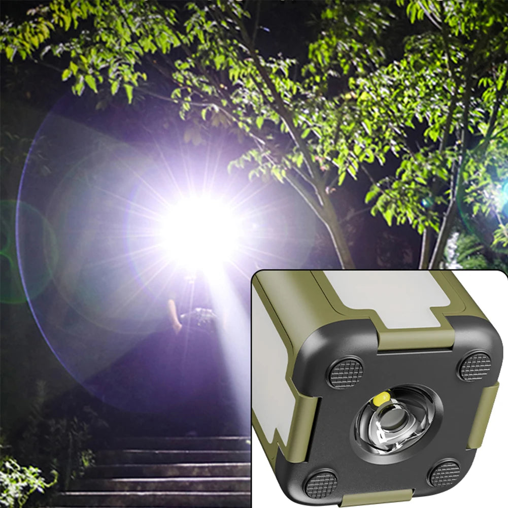 Foldable Camping Light Power Bank Lantern Solar Rechargeable