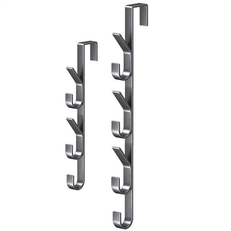 Carbon Steel Door Hanger Over The Door Hooks Versatile Clothes Storage