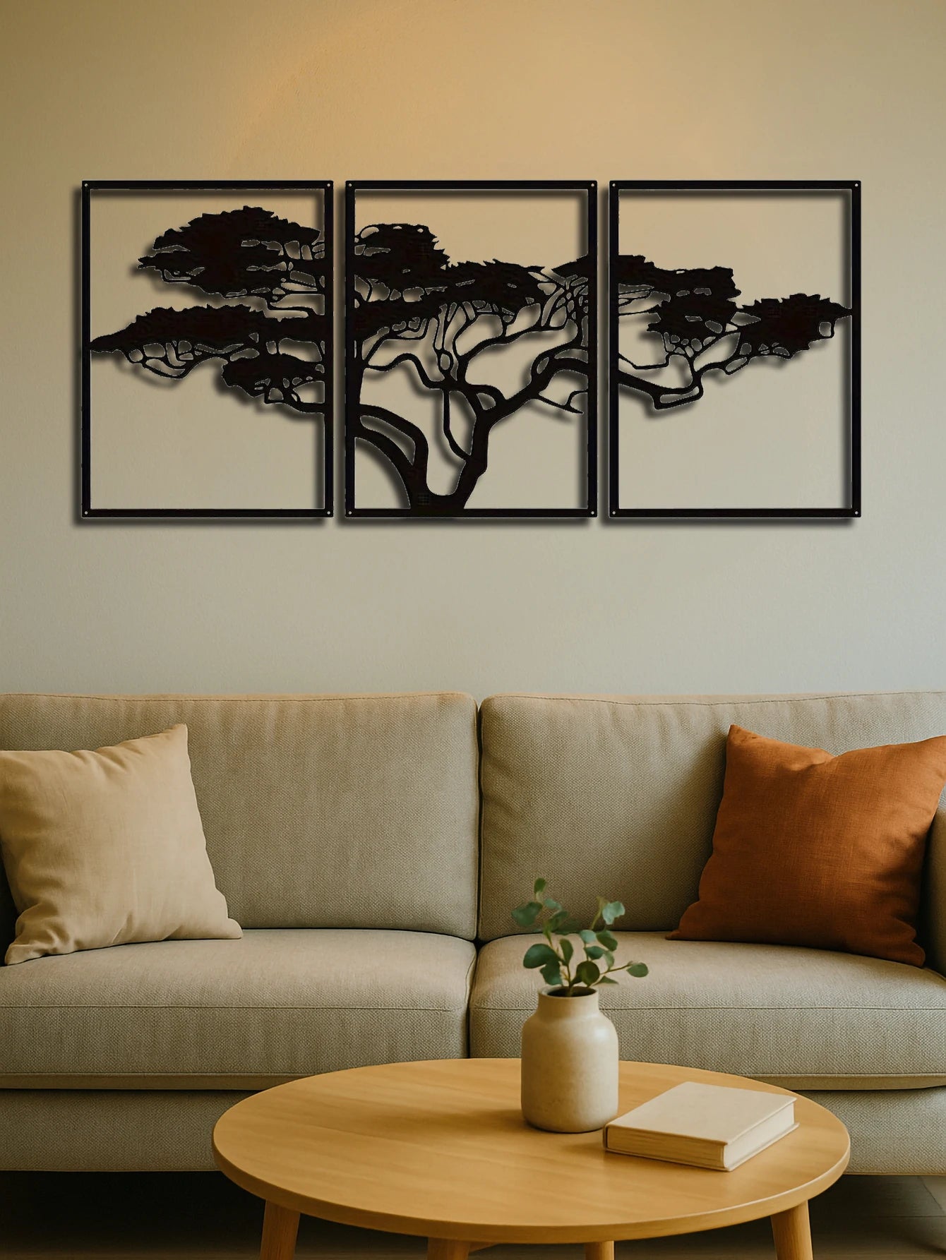 Tree Of Life Metal Bohemian Wall Art Prestige Trio Decor