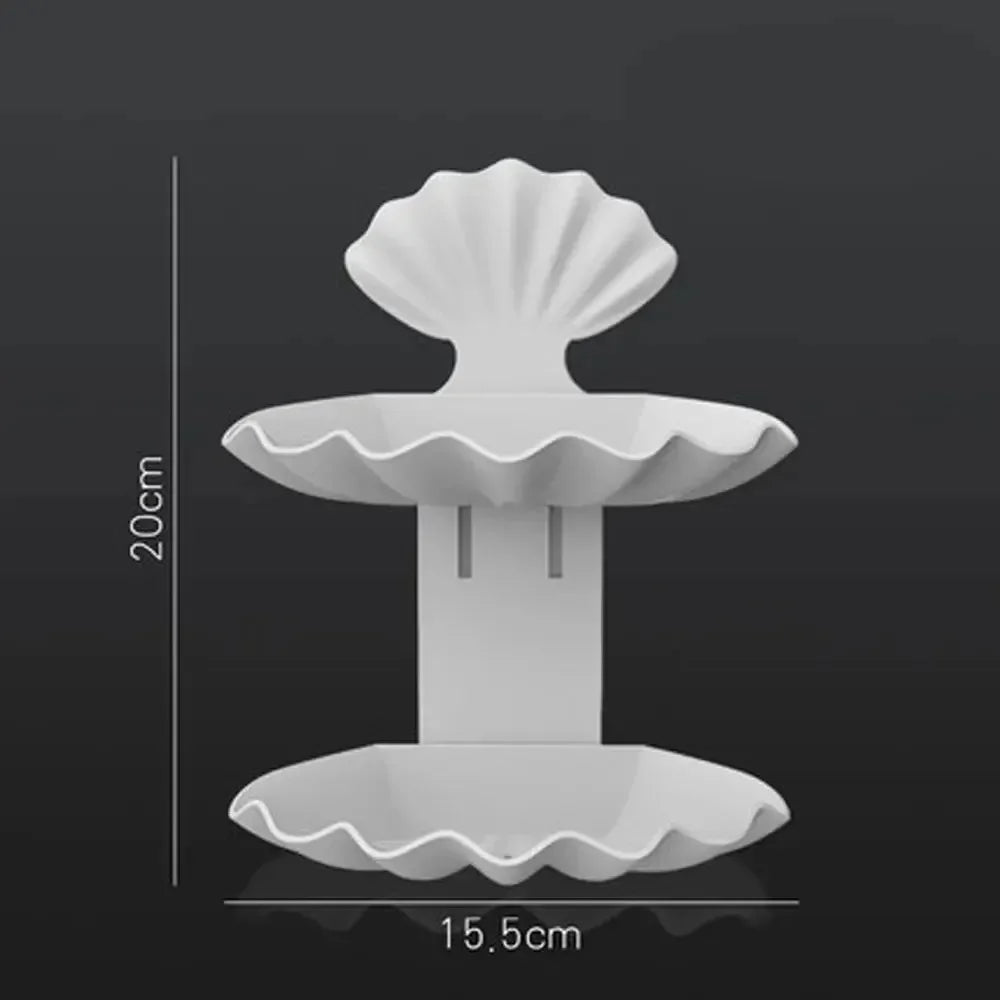 Stonego Shell Soap Box Holder Wall Mount for Bathroom