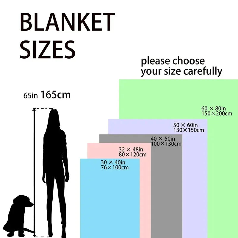 Soul Sister Blanket Gift for Best Friends Soft Flannel Sofa