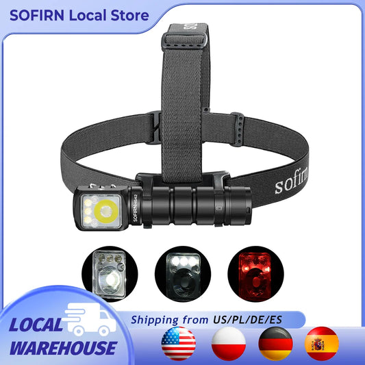 Sofirn HS42 Headlamp 2100lm USB C Rechargeable With Power Bank