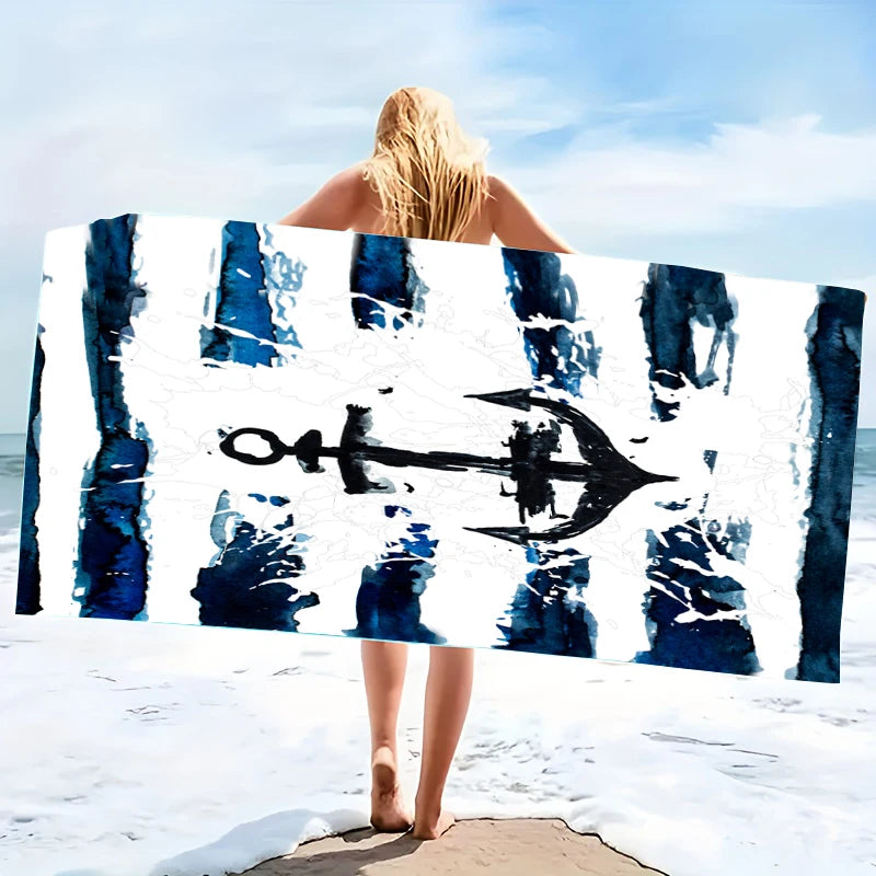 Microfiber Beach Towel For Swimming Camping Yoga Bath Sports