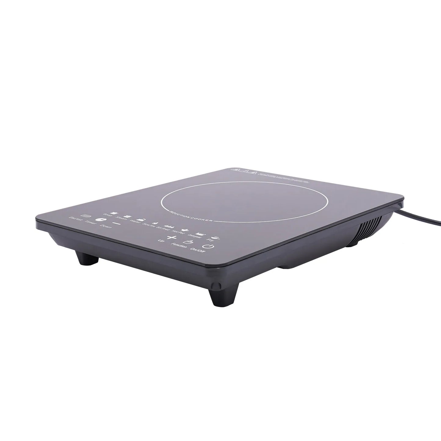 Induction Cooktop 110V 750W Eight Power Levels 180min Timer