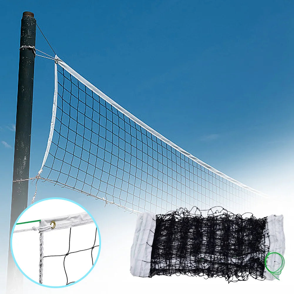 950cm Portable Volleyball Net Standard Replacement Volleyball Net Outdoor Tennis Mesh Net for Backyard Beach Pool Indoor Outdoor