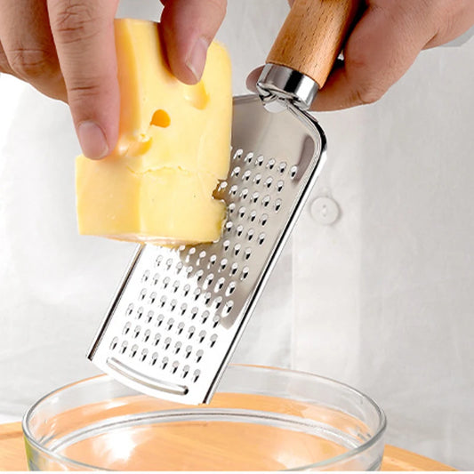 NONECN Lemon Zester Grater Stainless Steel Multi Purpose Kitchen Tool