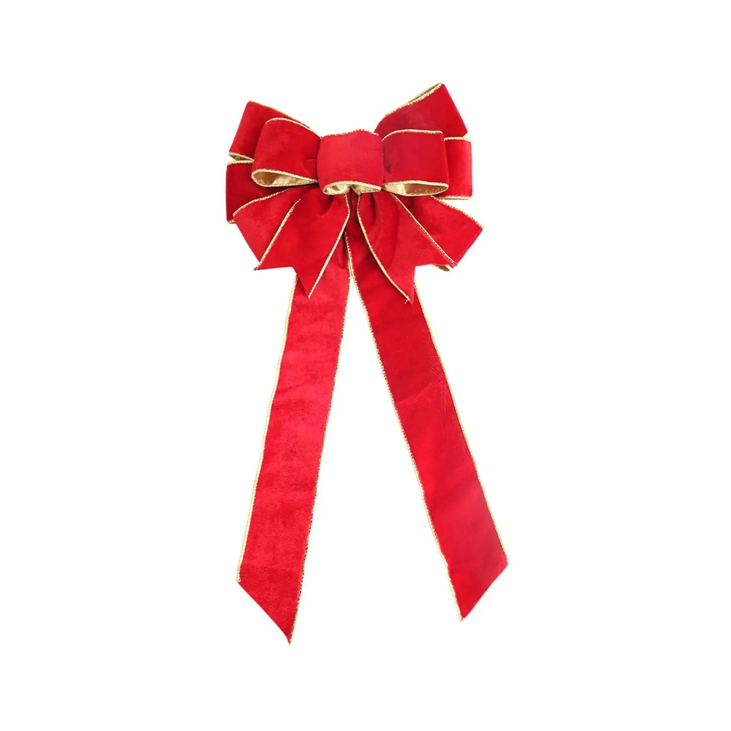 Christmas Door Bow Hanging Ornament For Indoor And Garden Decor