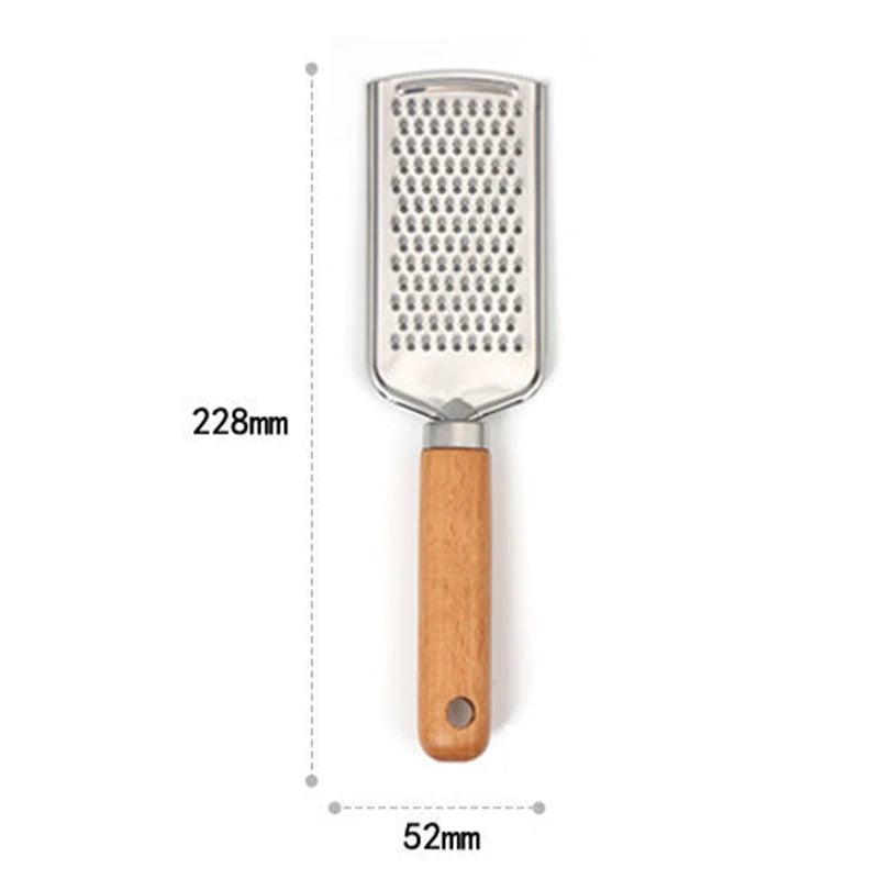 NONECN Lemon Zester Grater Stainless Steel Multi Purpose Kitchen Tool