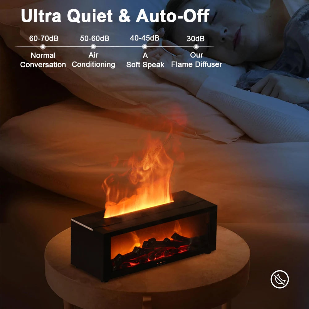 LISM Aroma Humidifier Essential Oil Diffuser With RGB Light Remote
