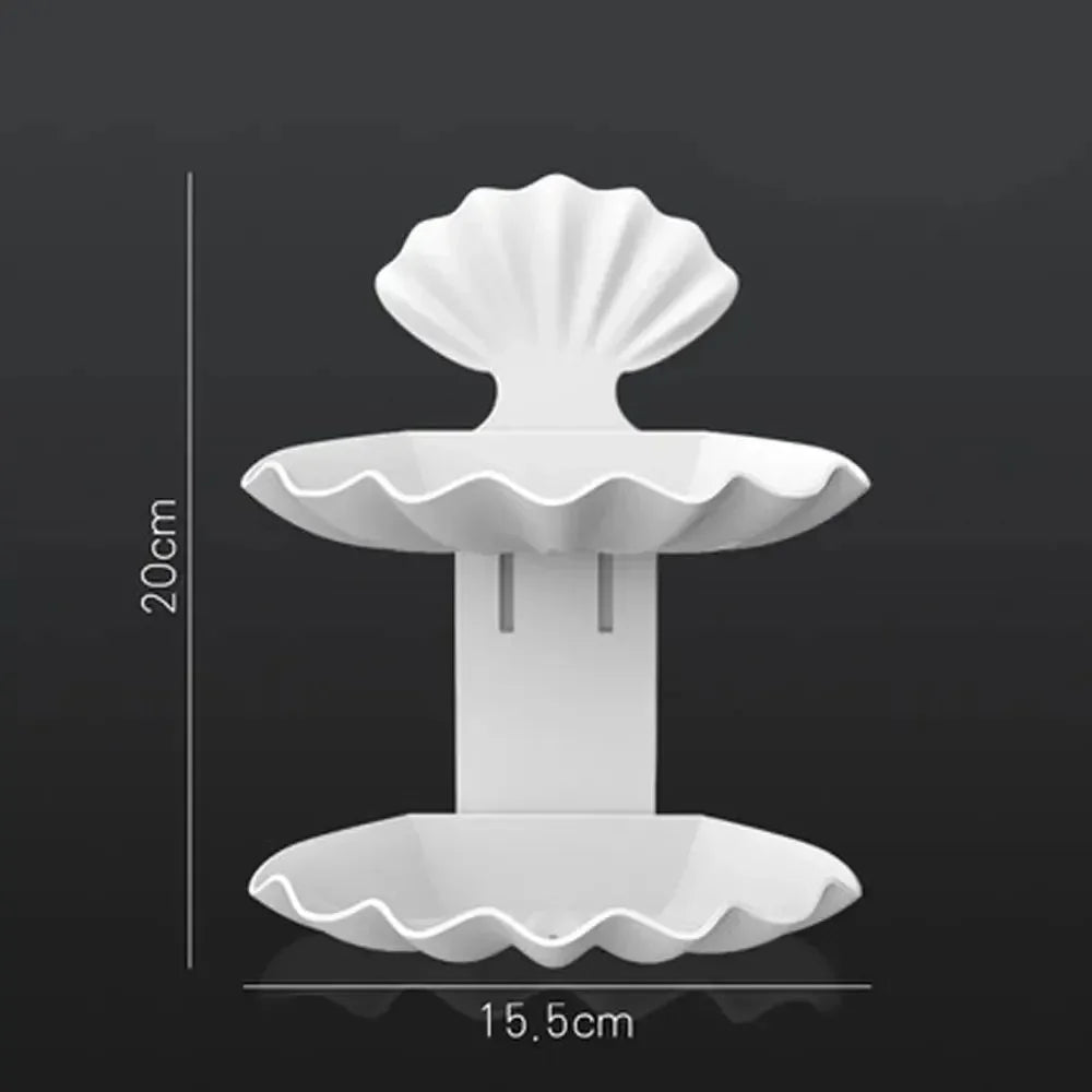 Stonego Shell Soap Box Holder Wall Mount for Bathroom