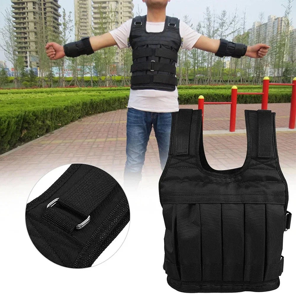NONED Adjustable Weighted Vest for Cardio Training and Fitness