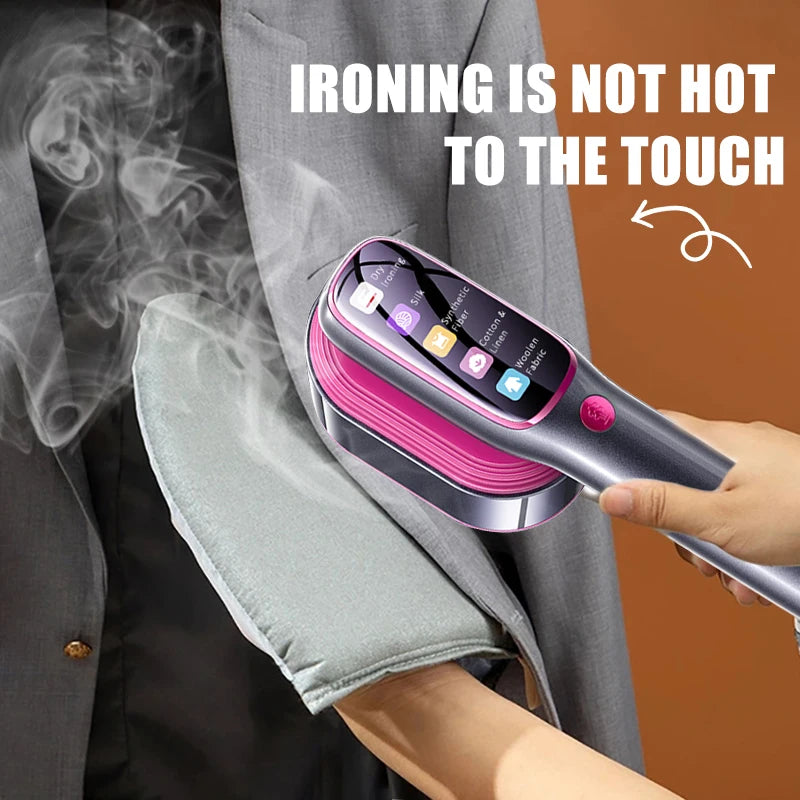 NEW Handheld Steam Iron Garment Steamer Portable Mini for Clothes Fast Heating Travel Garment Fabric Press Machine with Home