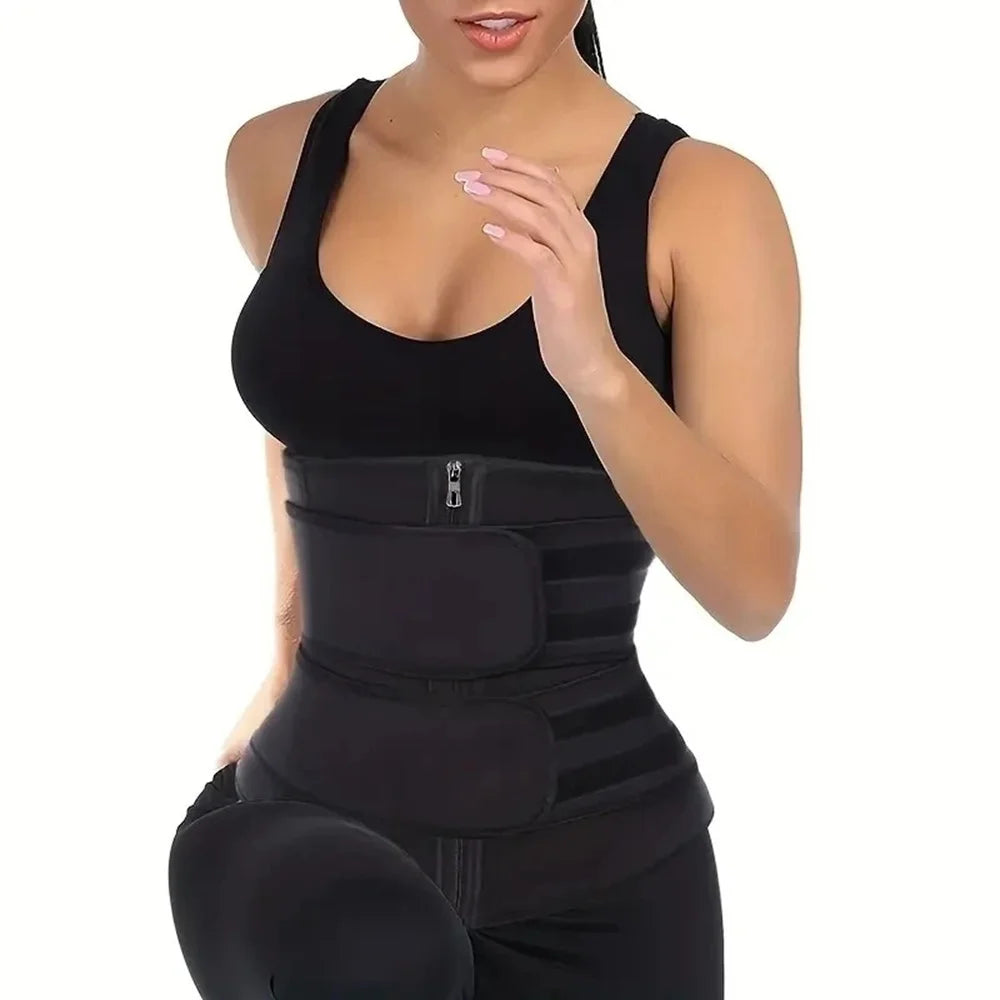 Waist Trainer Slimming Body Shaper Fitness Belt Weight Loss Fat Burning
