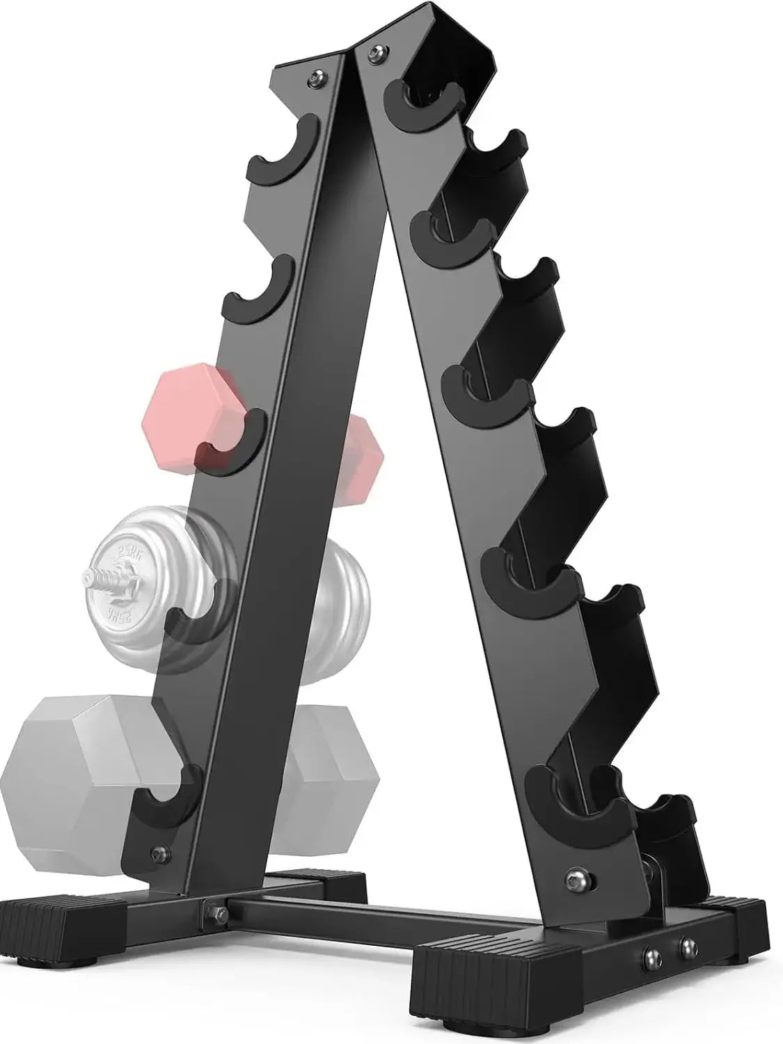 AKYEN Dumbbell Rack Stand 5-Tier Weight Storage For Home Gym