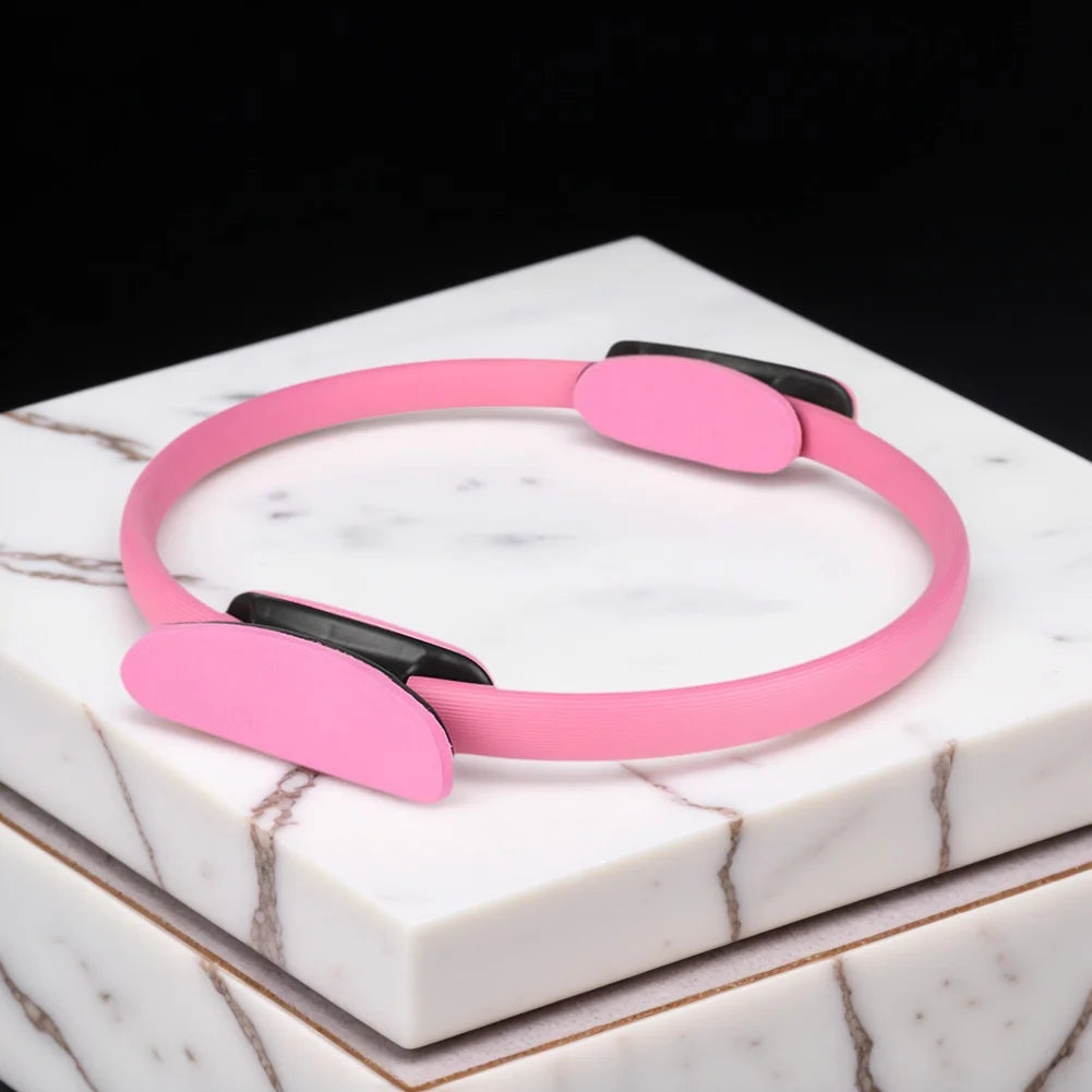 APWIKOGER Pilates Ring with Non Slip Handles Fitness Circle