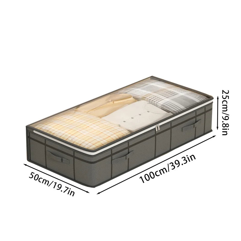 NONECN Under Bed Foldable Clothes Storage Bag