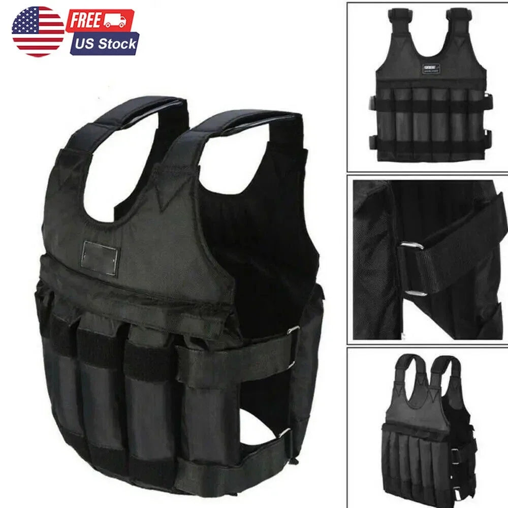 NONED Adjustable Weighted Vest for Cardio Training and Fitness