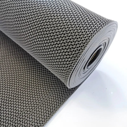 PVC Anti Slip Bath Mat Mesh Floor Mat Bathroom Kitchen