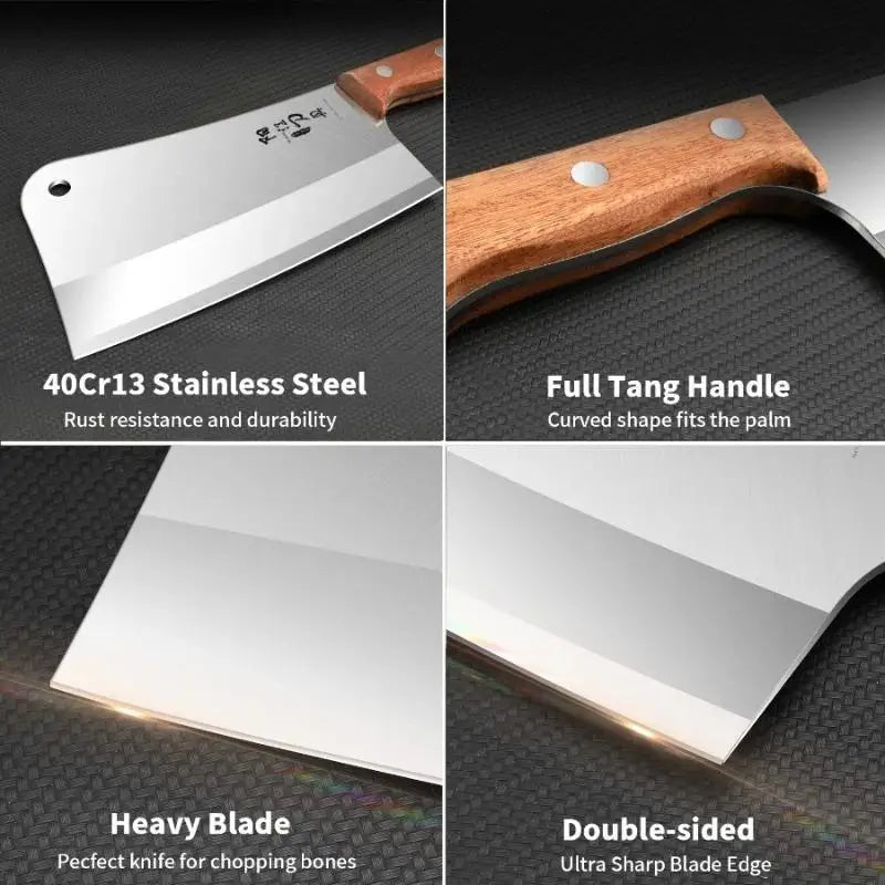 FCM Heavy Duty Bone Cutting Knife for Large Bones Professional