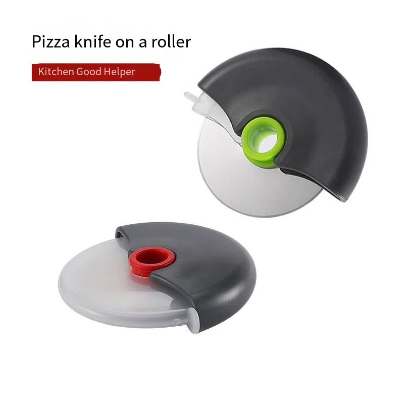 Stainless Steel Roller Cutter For Pizza Cake Dough Slicing Wheel