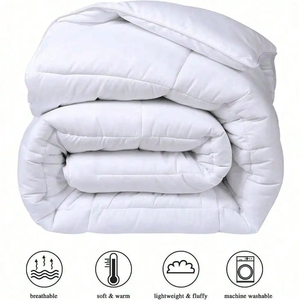 NONEF All Season Comforter Fluffy Down Alternative Quilted Duvet