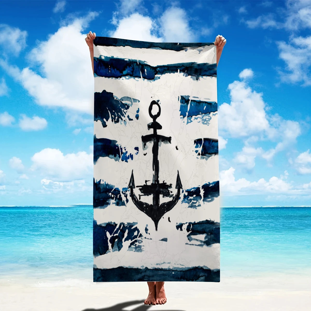 Microfiber Beach Towel For Swimming Camping Yoga Bath Sports