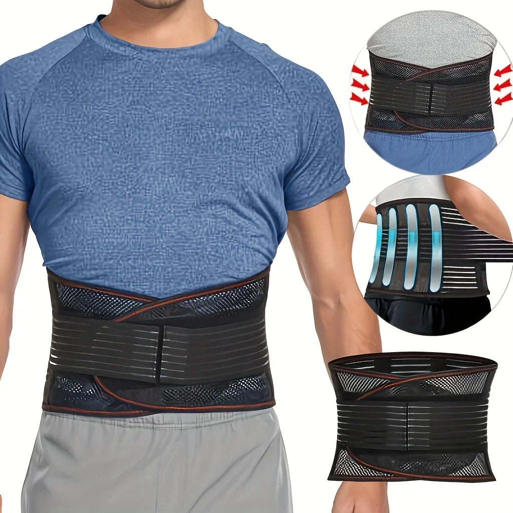 Lumbar Back Brace for Pain Relief and Back Support Belt